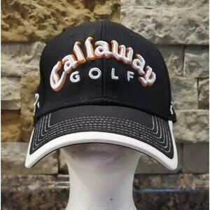 Callaway Mens Hat Cap Black adjustable Embroidered Cap New Era One Size